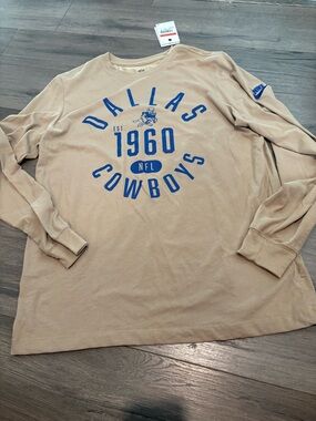 Men’s Nike Dallas Cowboys Long Sleeve Shirt Size L